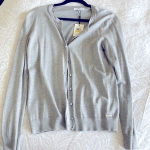 Calvin klein heg cardigan M NWT C4JS6134 gray